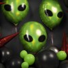 Воздушный шар (23''/58 см) Фигура, Инопланетянин, Голография
